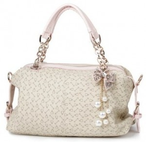 bag with pearls