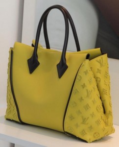 Yellow Louis Vuitton W Folded Flap