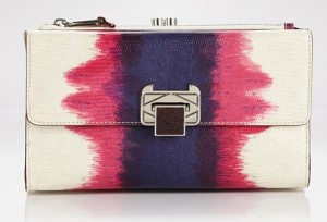Rebecca Minkoff Coco Clutch Embossed Leather
