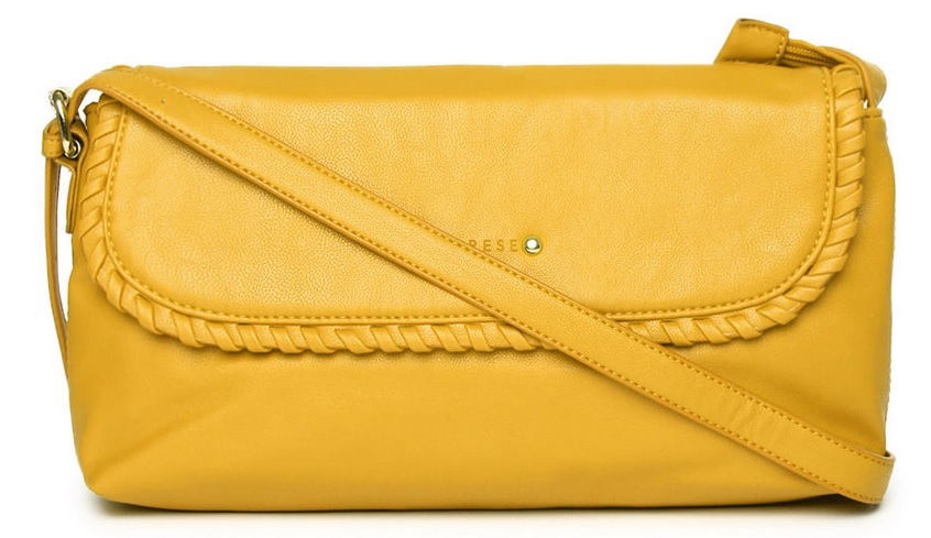Caprese Mustard Yellow Sling Bag