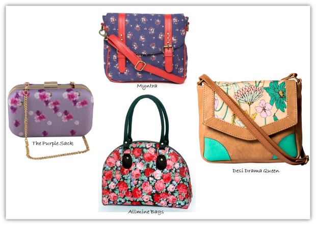 Floral Handbags