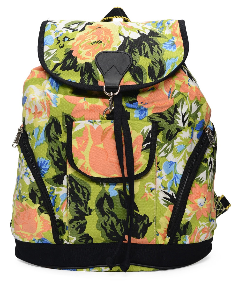 Limeroad Green Backpack
