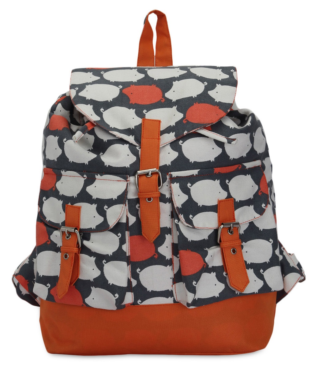 Limeroad Orange-Blue Backpack