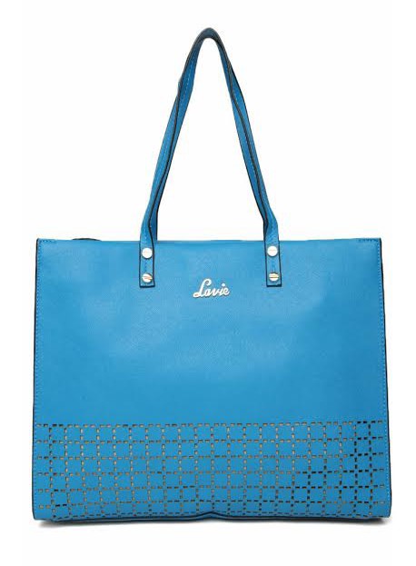 lavie blue shoulder handbag - bagslounge.com - myntra